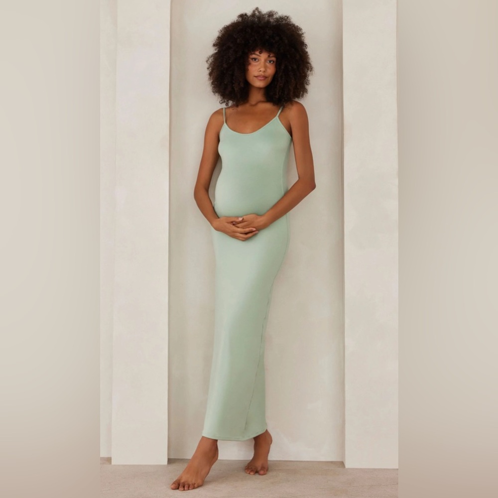 The Jane Maternity Dress Mint Green Size XS NWT